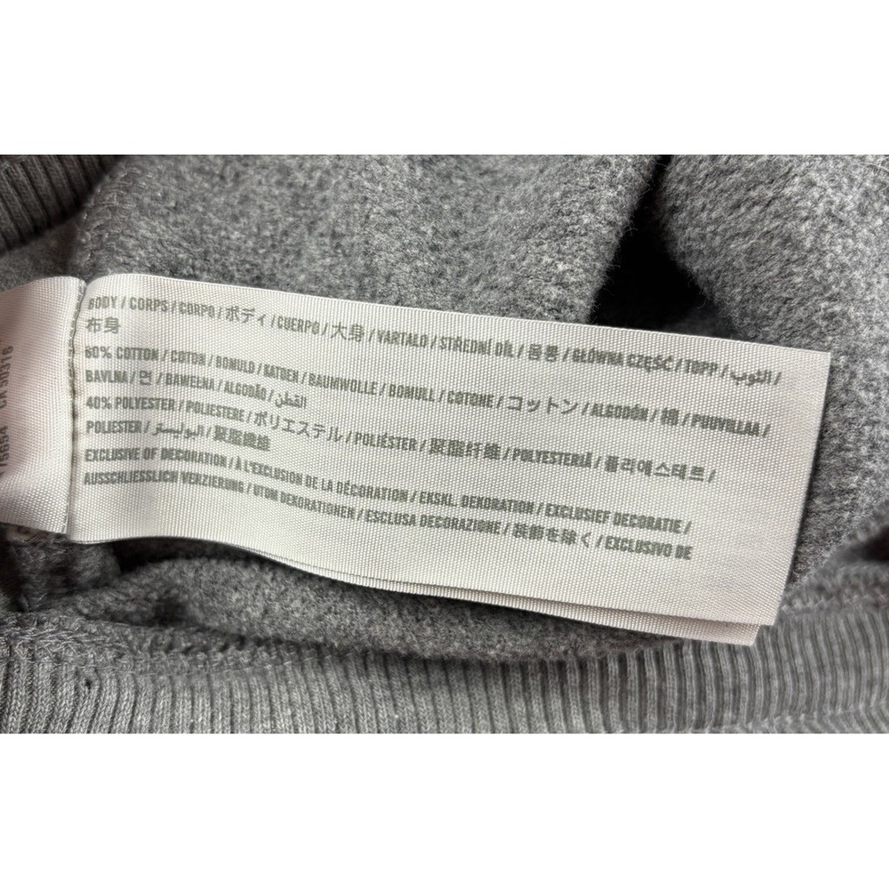 Hollister High Rise Jogger Sweatpants Gray Drawstring Pockets Lounge S Gym - Picture 4 of 12